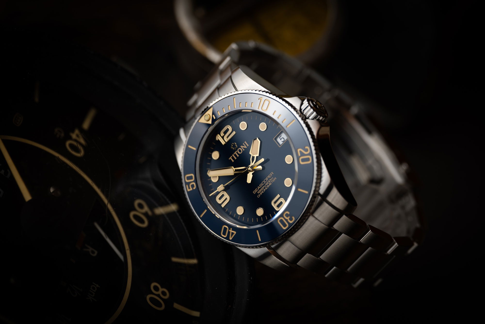 Titoni Seascoper 600 Chronometer Blue