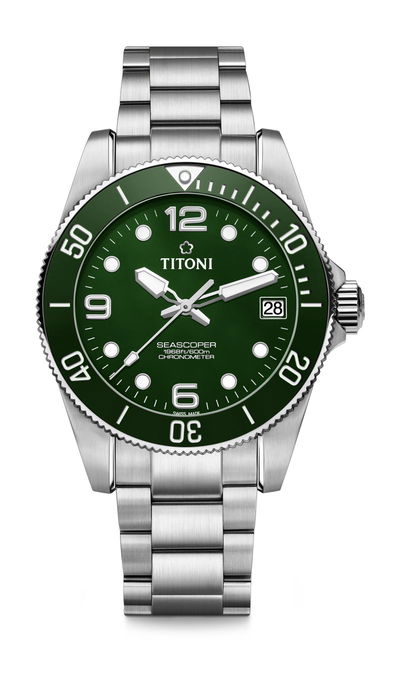 Titoni Seascoper 600 Chronometer Green
