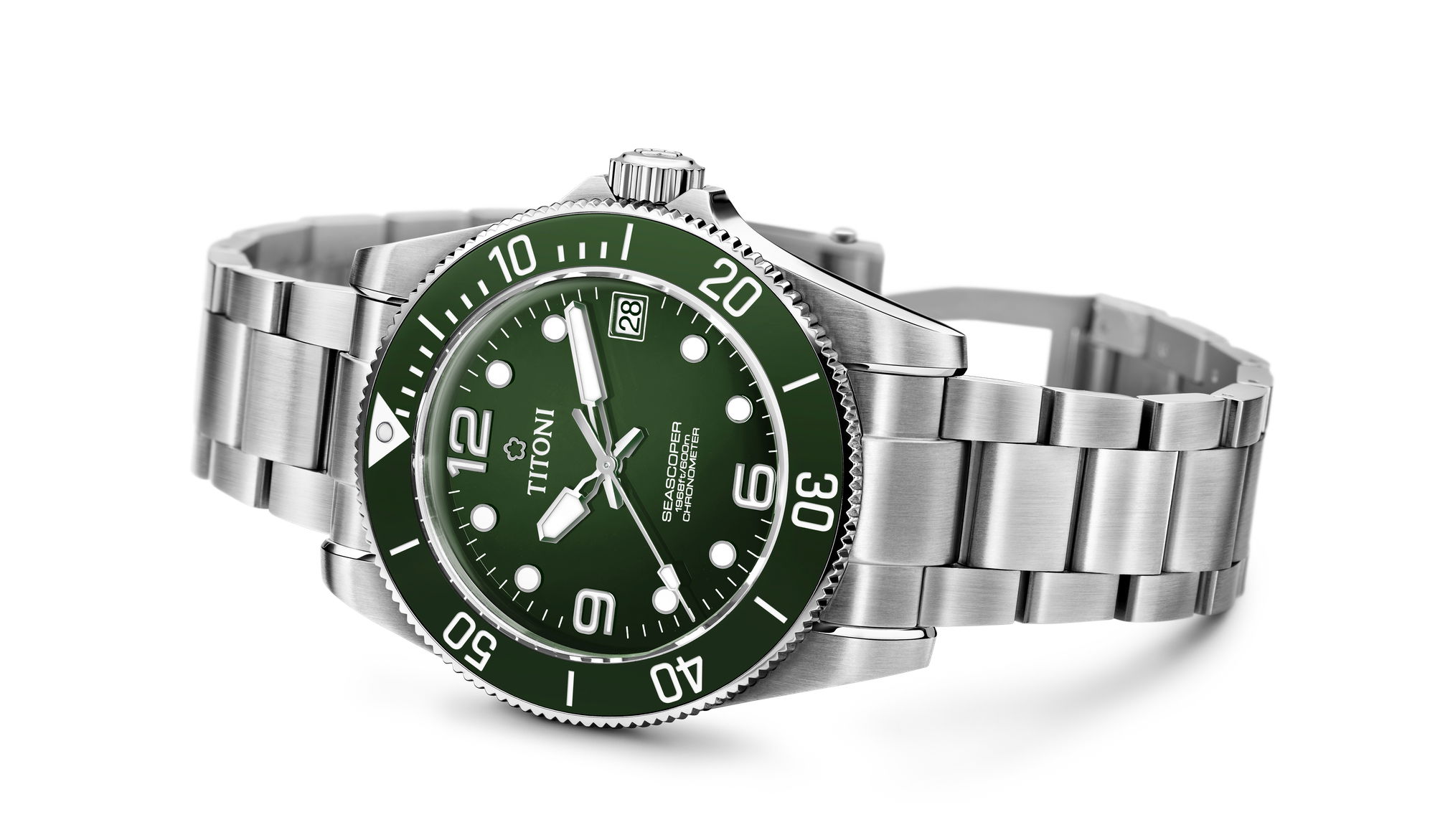 Titoni Seascoper 600 Chronometer Green