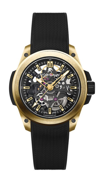 NORQAIN Wild One Skeleton 39 Yellow Gold
