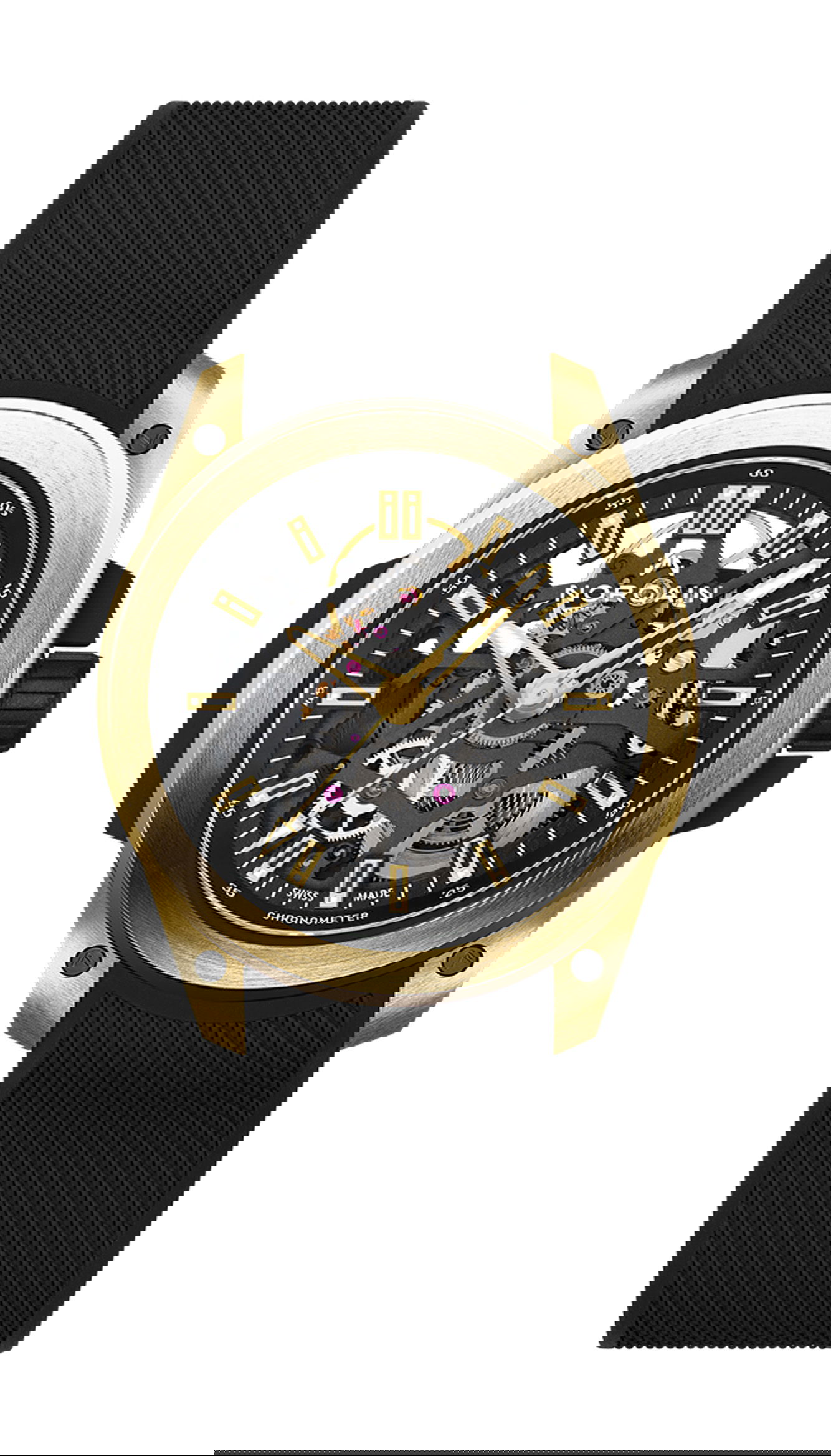 NORQAIN Wild One Skeleton 39 Yellow Gold