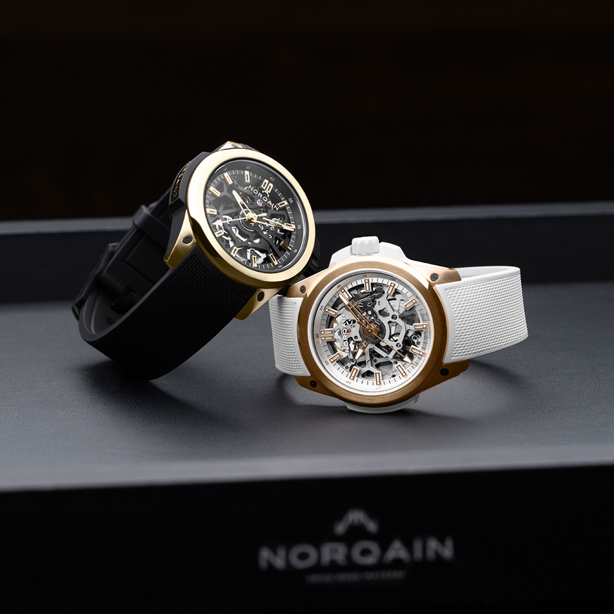 NORQAIN Wild One Skeleton 39 Yellow Gold