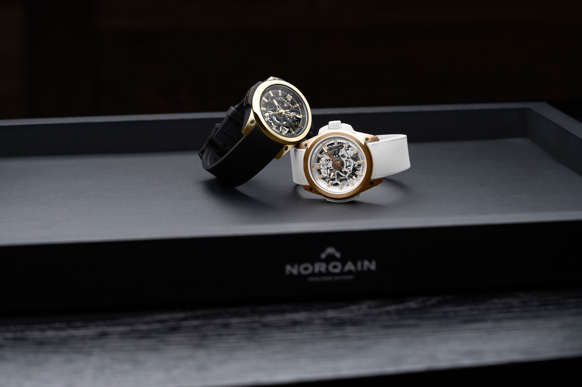 NORQAIN Wild One Skeleton 39 Yellow Gold