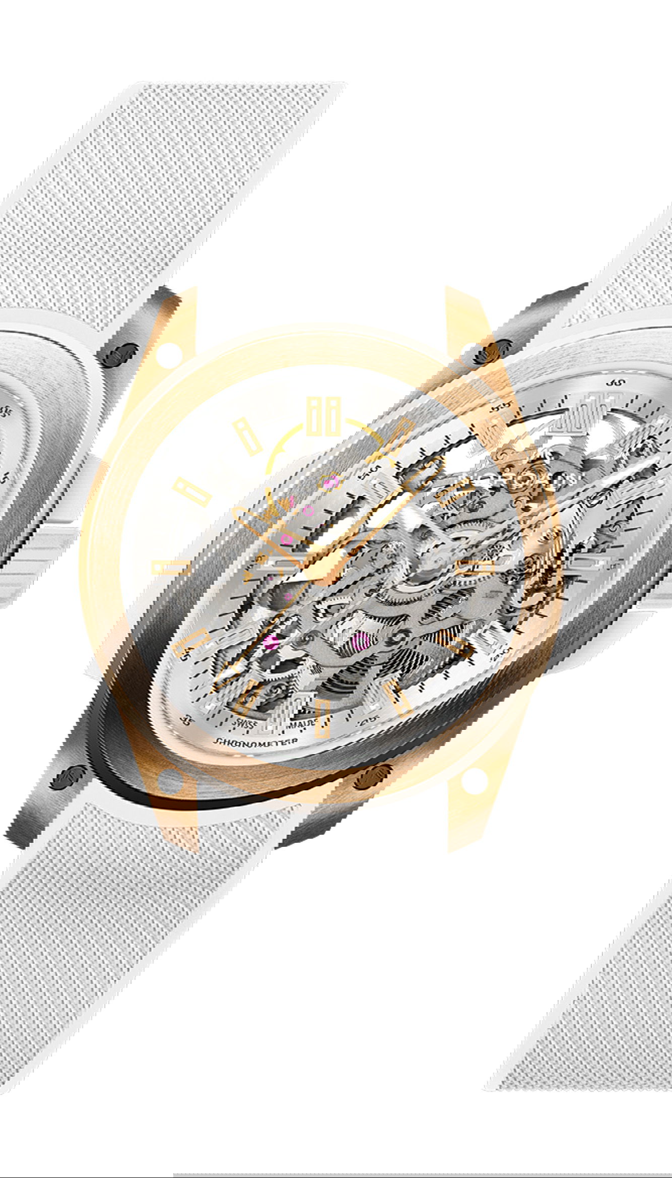 NORQAIN Wild One Skeleton 39 Red Gold