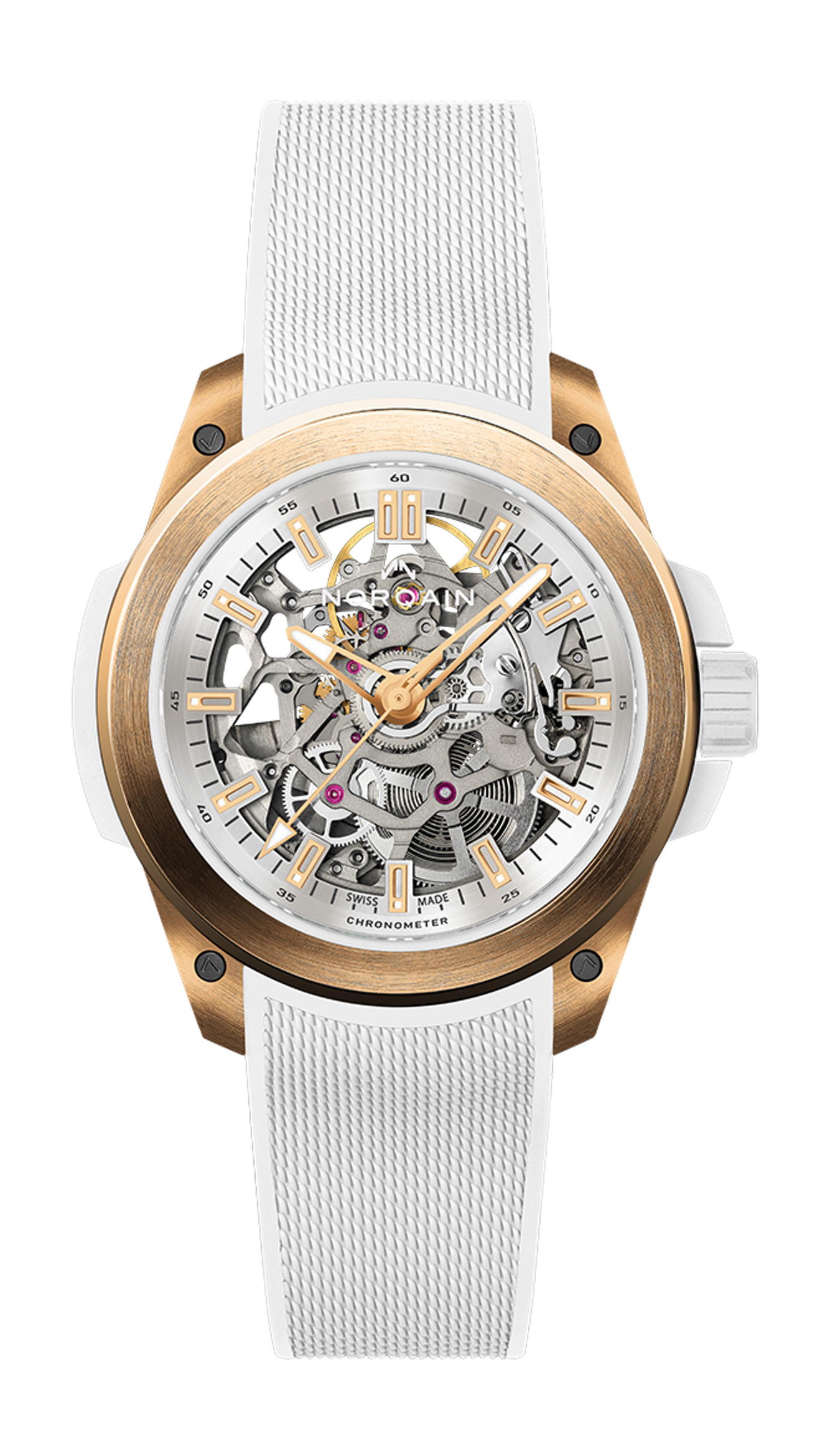 NORQAIN Wild One Skeleton 39 Red Gold