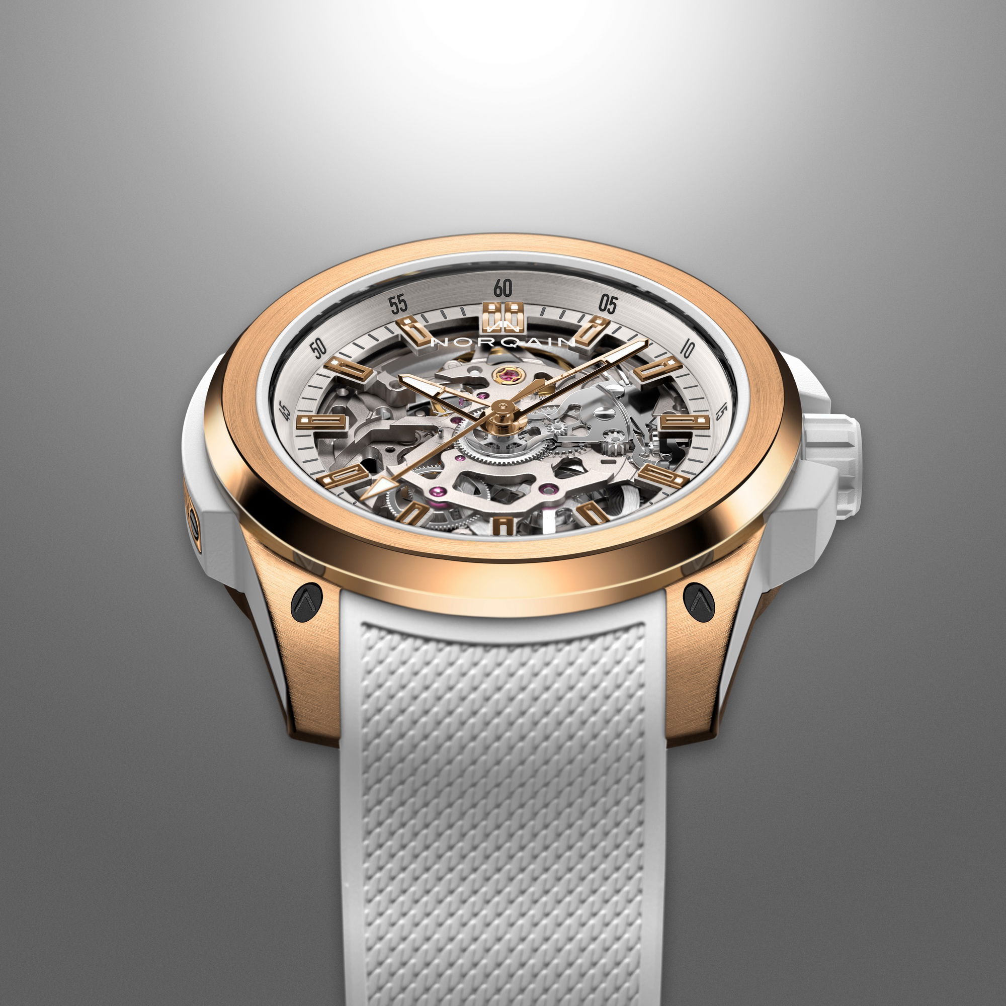 NORQAIN Wild One Skeleton 39 Red Gold