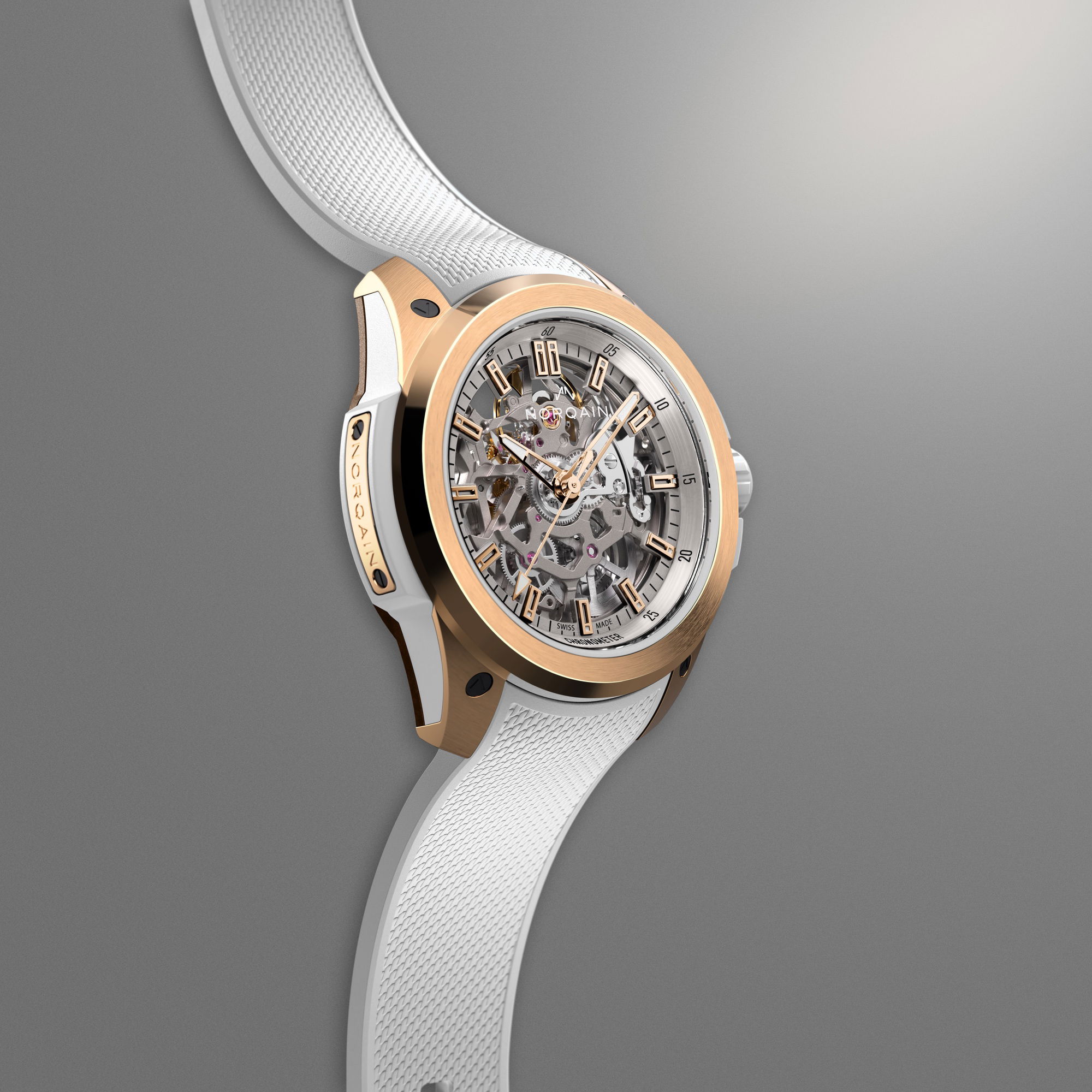 NORQAIN Wild One Skeleton 39 Red Gold