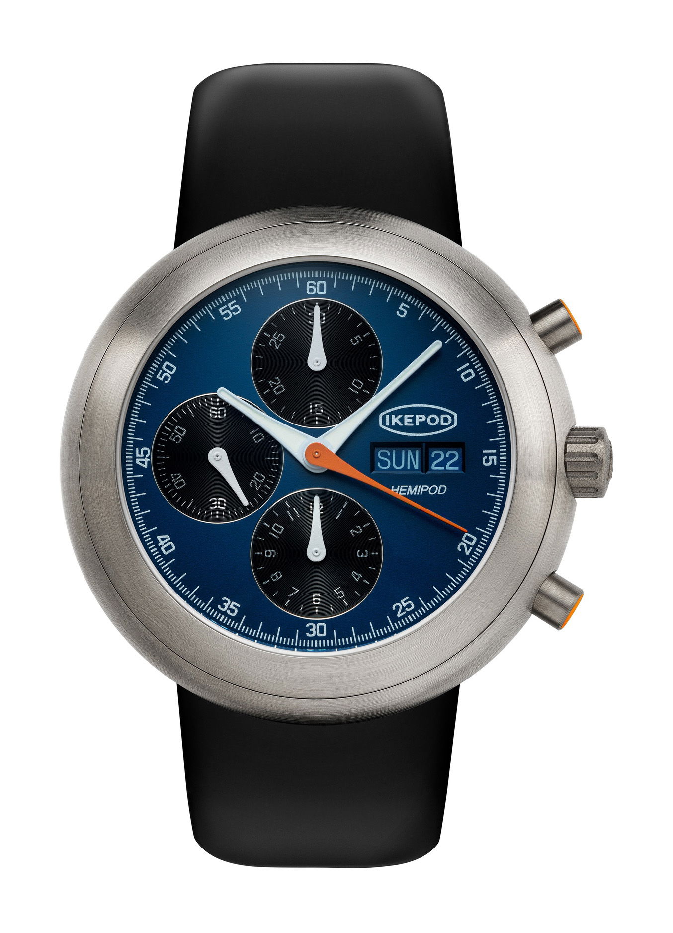 Ikepod Hemipod HE10 Day Date Blue