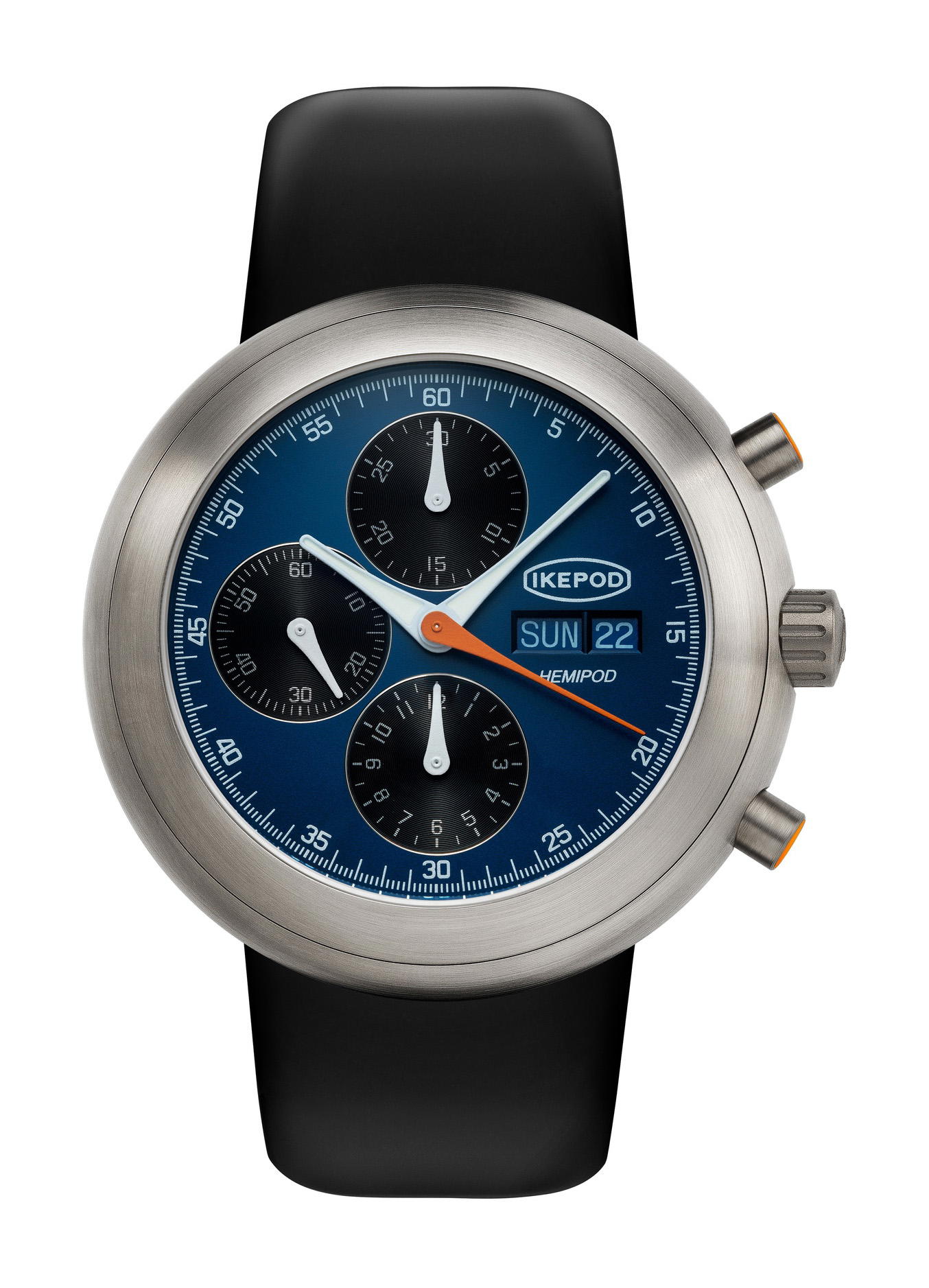 Ikepod Hemipod HE10 Day Date Blue