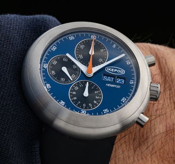 Ikepod Hemipod HE10 Day Date Blue