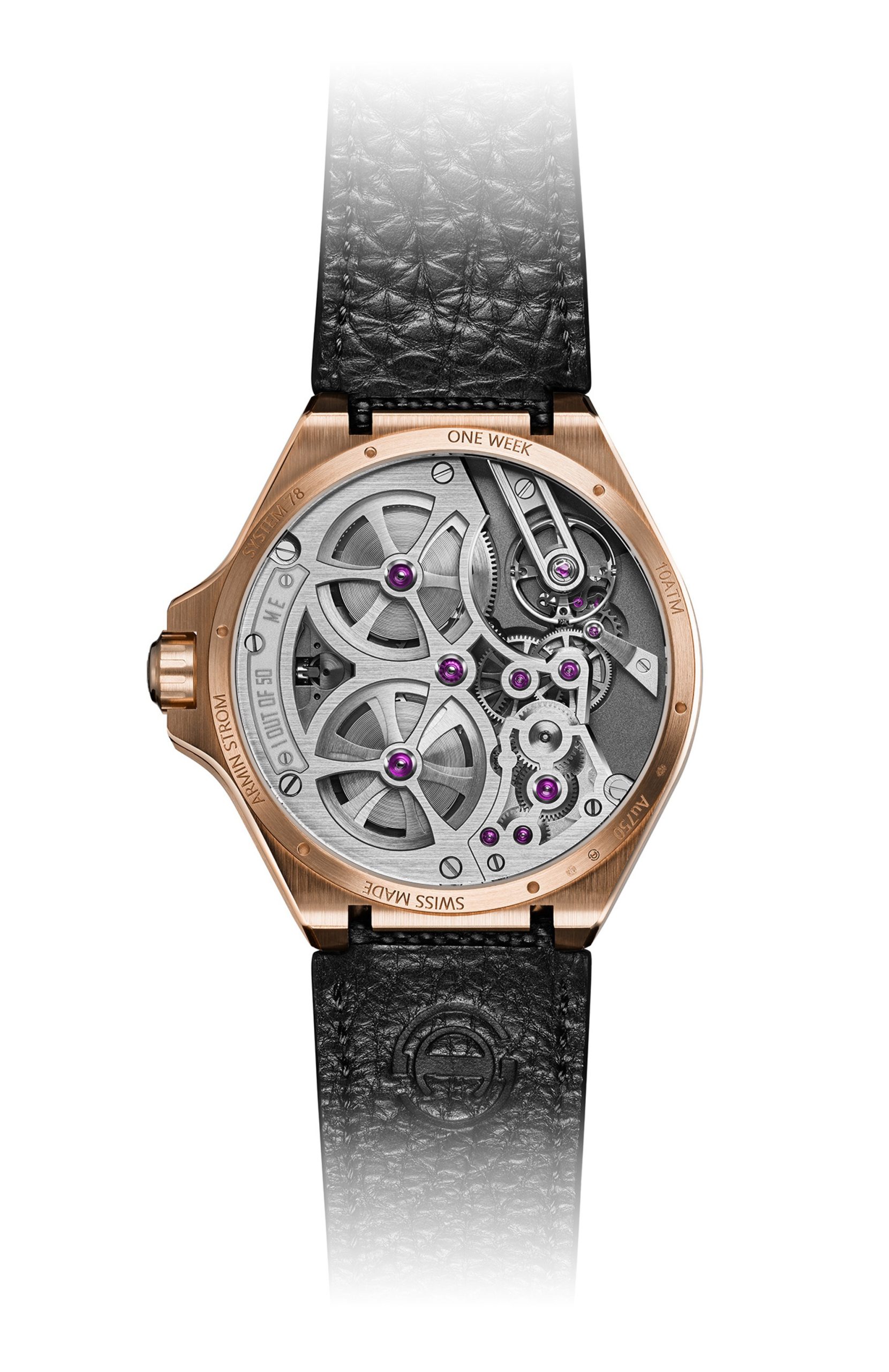 Armin Strom One Week Skeleton Rose Gold