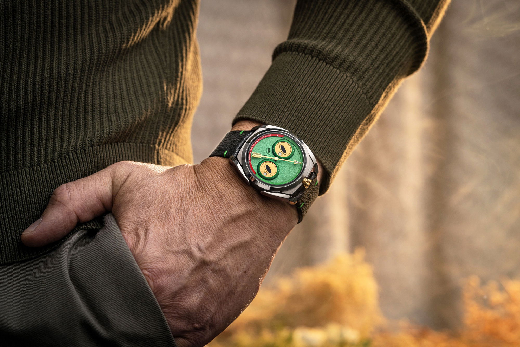 Louis Erard Le Régulateur Louis Erard x Konstantin Chaykin Unfrogettable