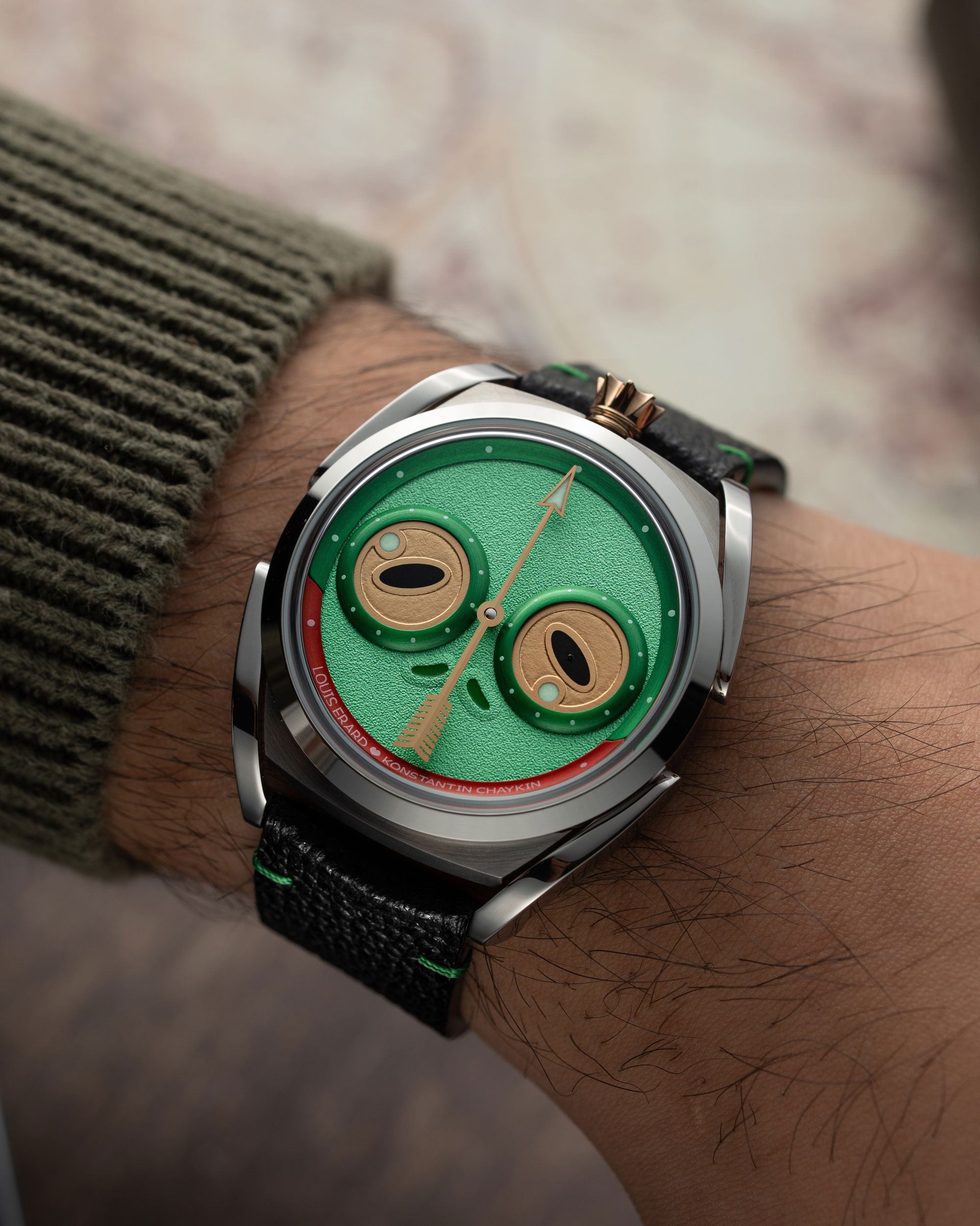 Louis Erard Le Régulateur Louis Erard x Konstantin Chaykin Unfrogettable