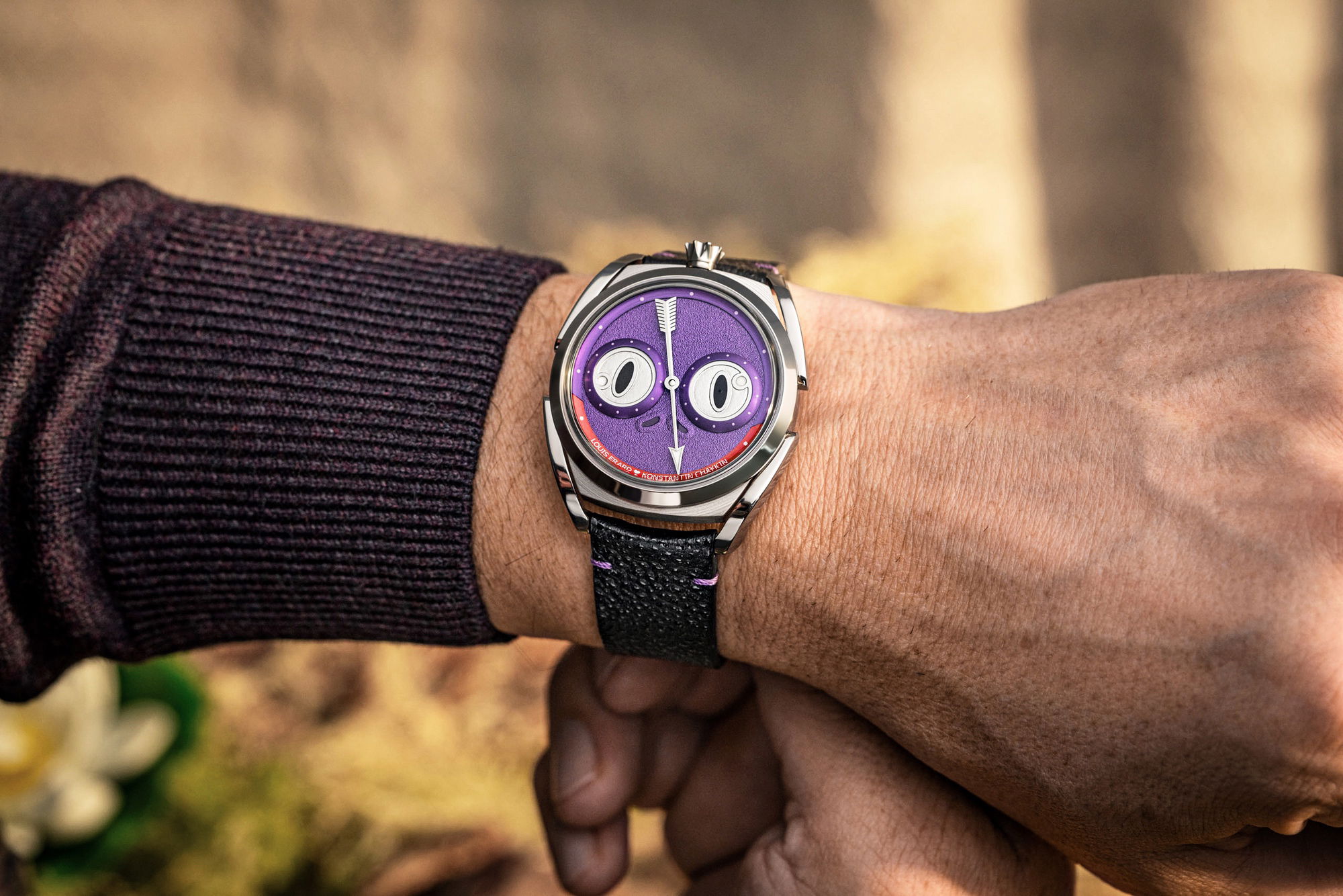 Louis Erard Le Régulateur Louis Erard x Konstantin Chaykin Unfrogettable