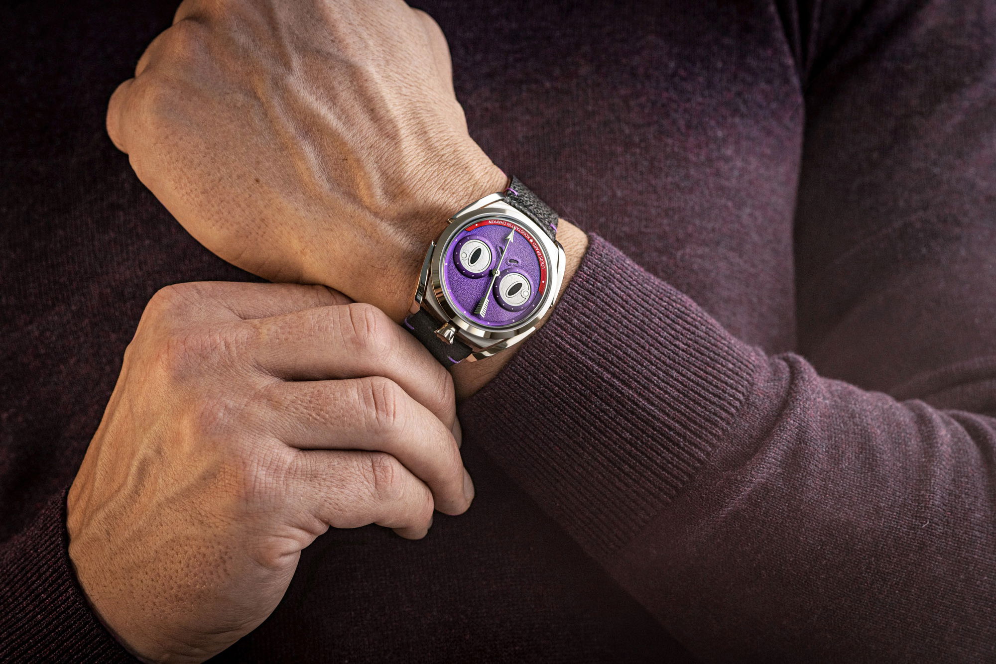 Louis Erard Le Régulateur Louis Erard x Konstantin Chaykin Unfrogettable