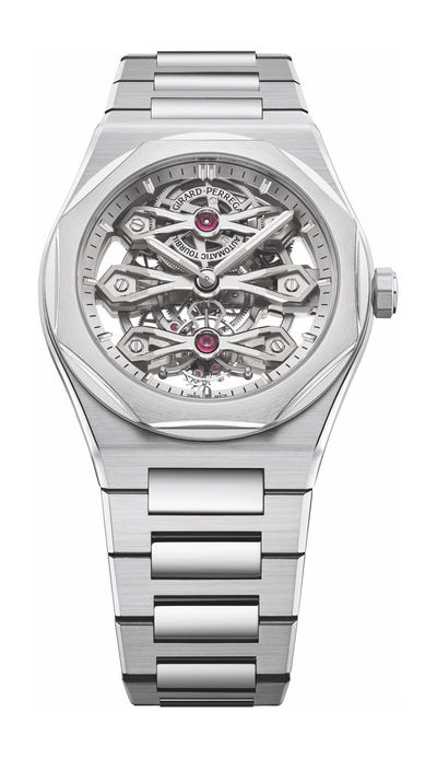 Girard-Perregaux Laureato Three Gold Bridges