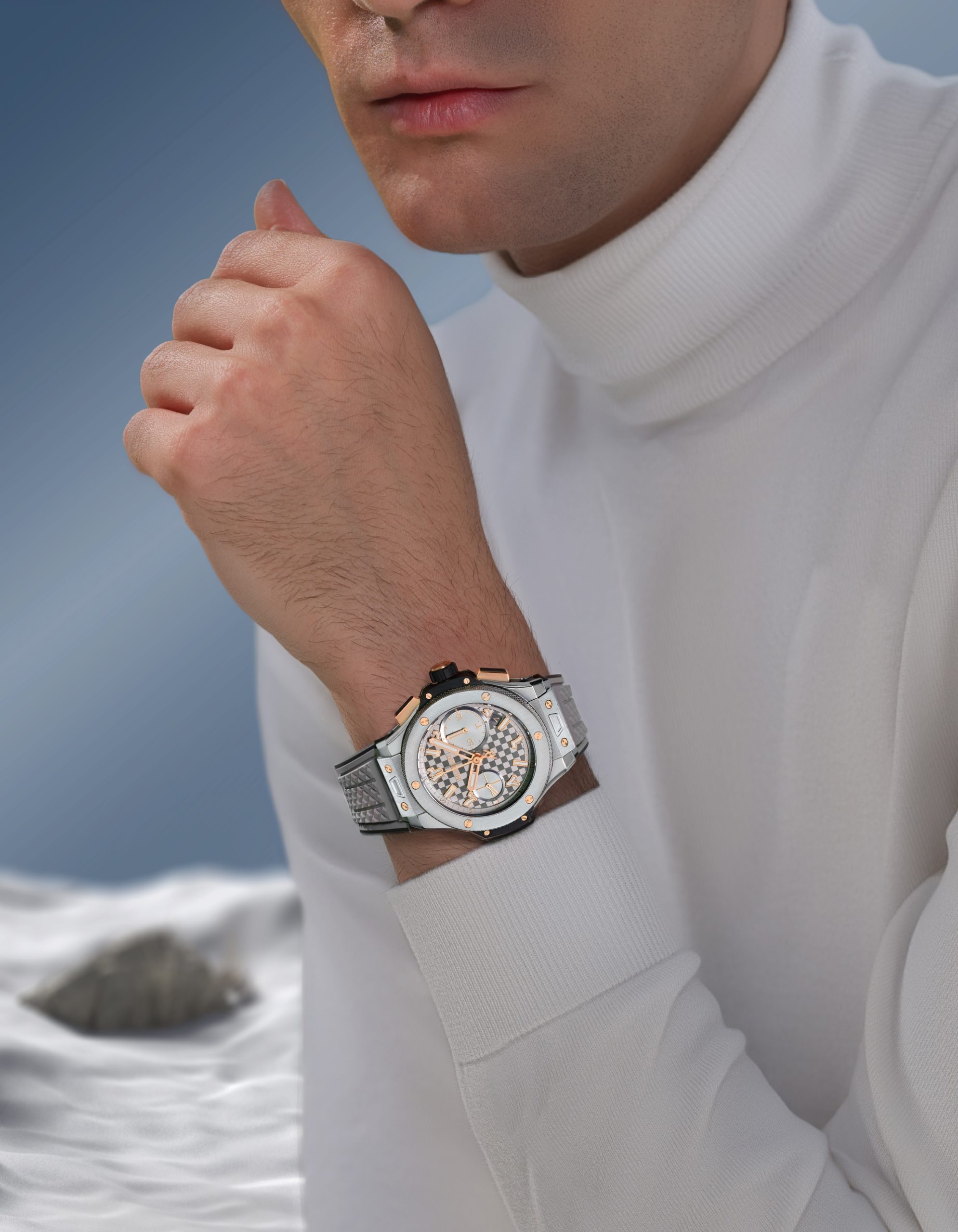 Hublot Big Bang Titanium Grey Ahmed Seddiqi 75th Anniversary