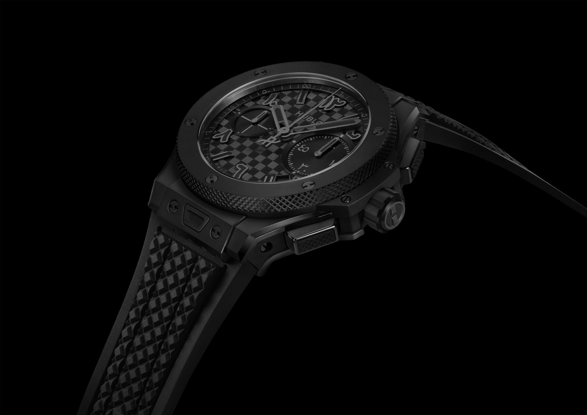 Hublot Big Bang All Black Ahmed Seddiqi 75th Anniversary