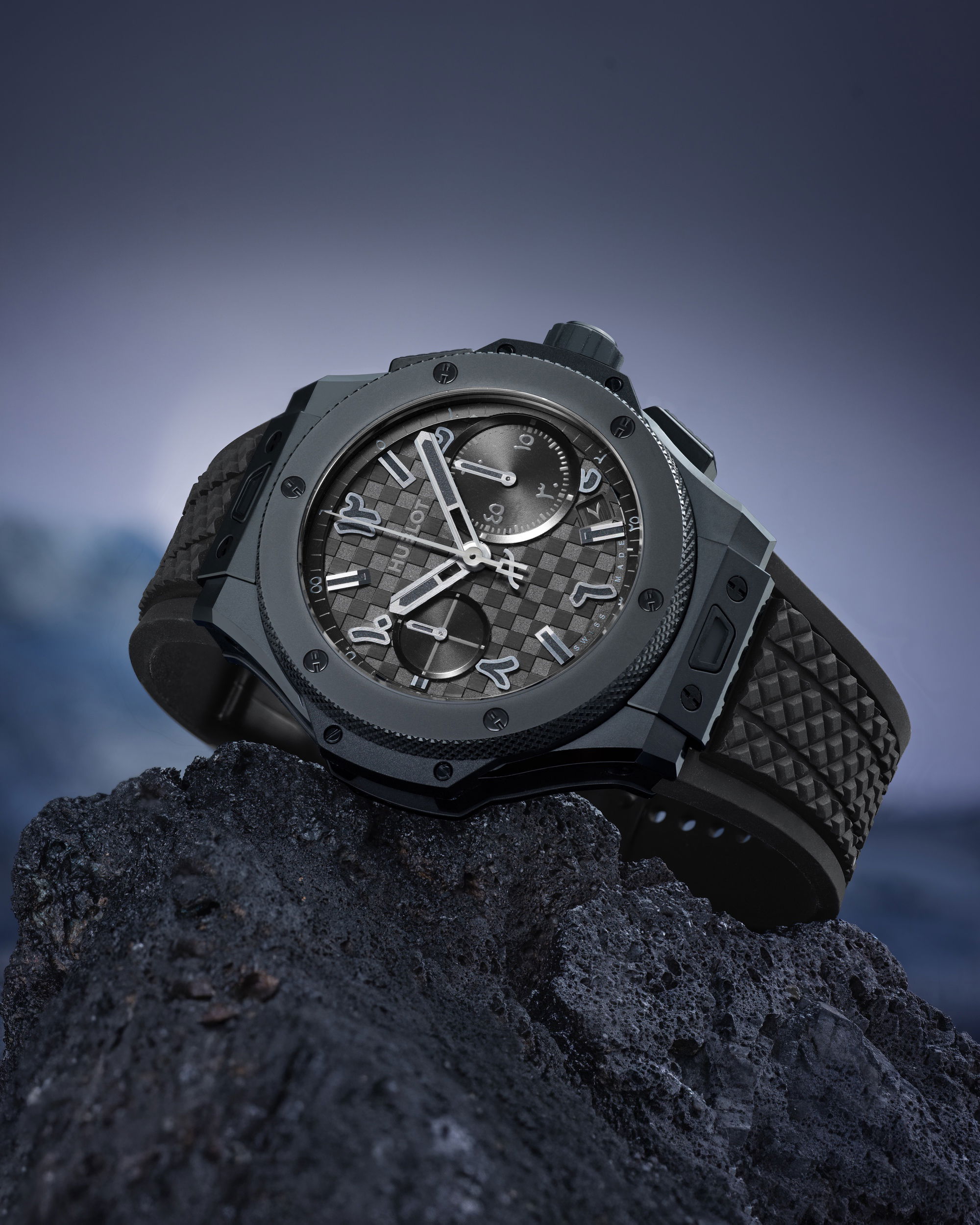 Hublot Big Bang All Black Ahmed Seddiqi 75th Anniversary