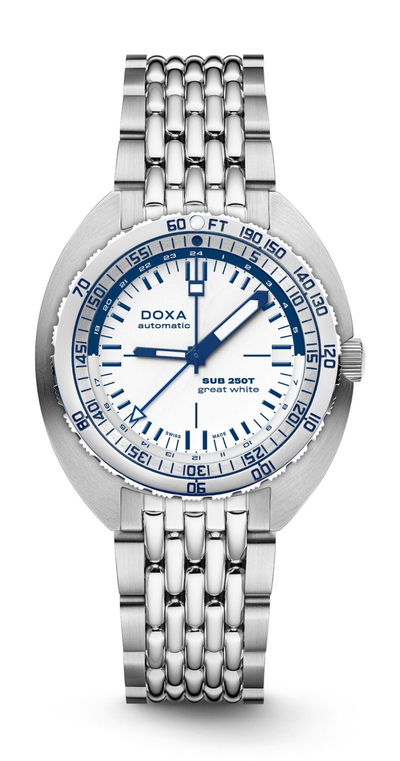 Doxa SUB 250T GMT "Great White" Topper Edition