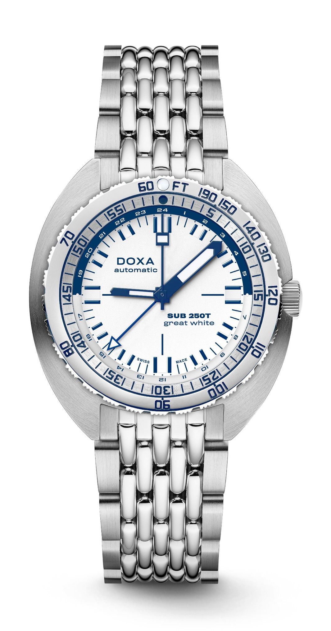 Doxa SUB 250T GMT &quot;Great White&quot; Topper Edition