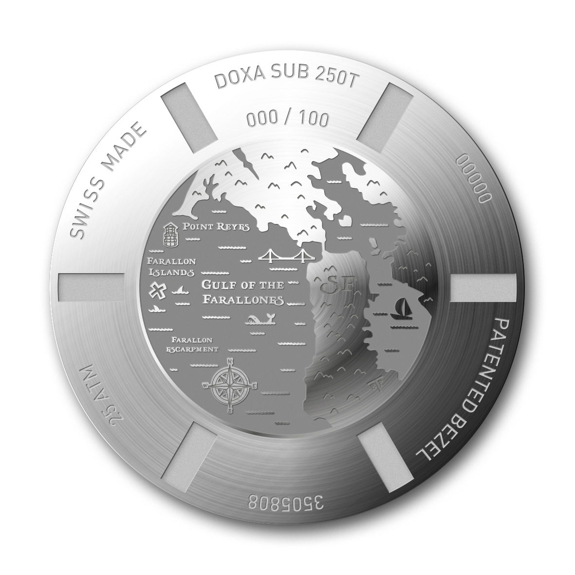 Doxa SUB 250T GMT &quot;Great White&quot; Topper Edition