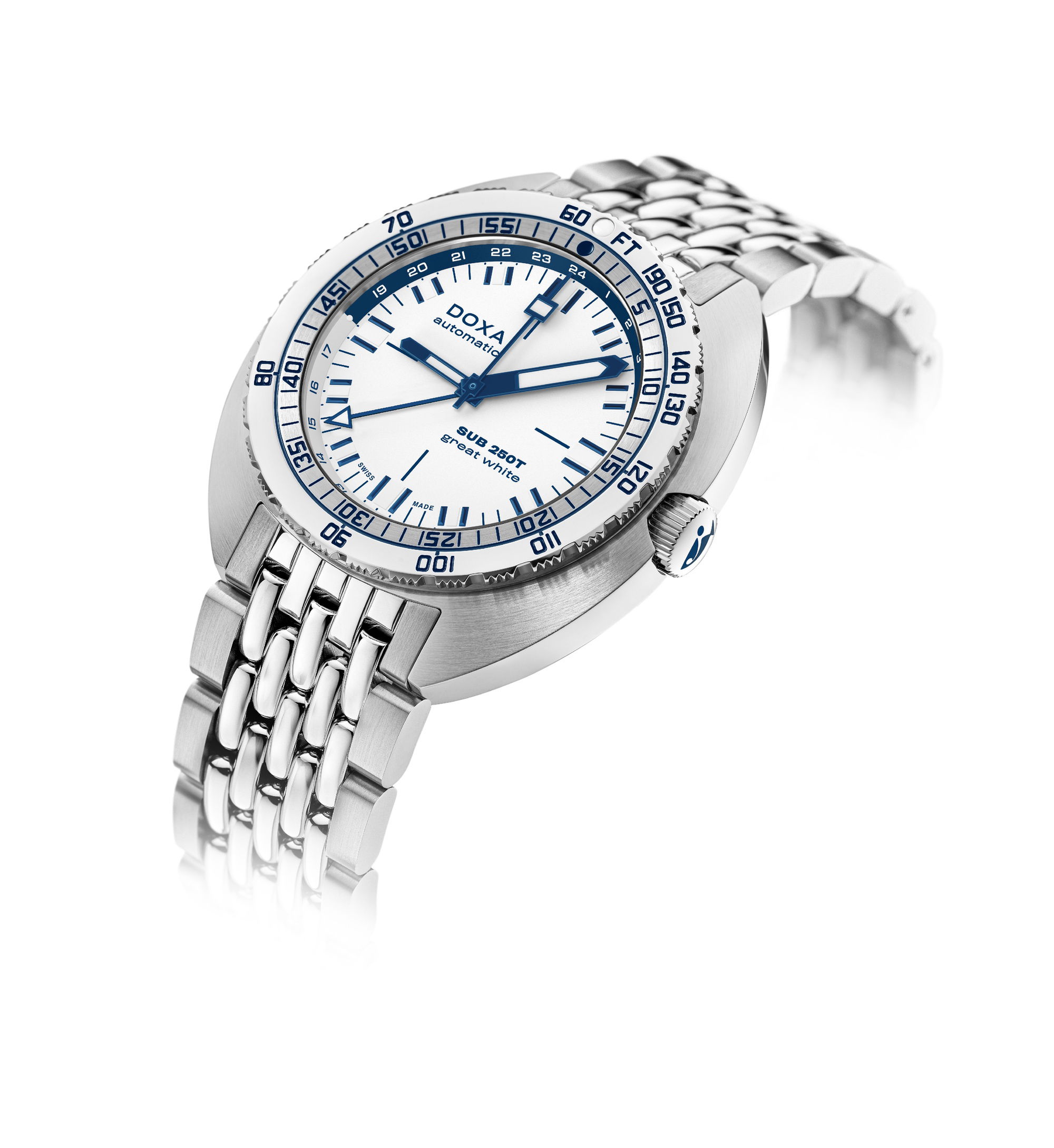 Doxa SUB 250T GMT &quot;Great White&quot; Topper Edition