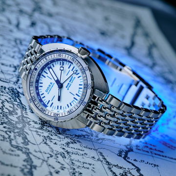 Doxa SUB 250T GMT &#8220;Great White&#8221; Topper Edition