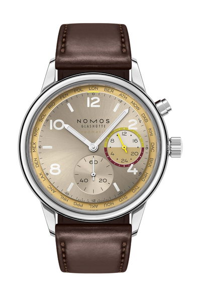 Nomos Glashütte Club Sport neomatik Worldtimer Reverie