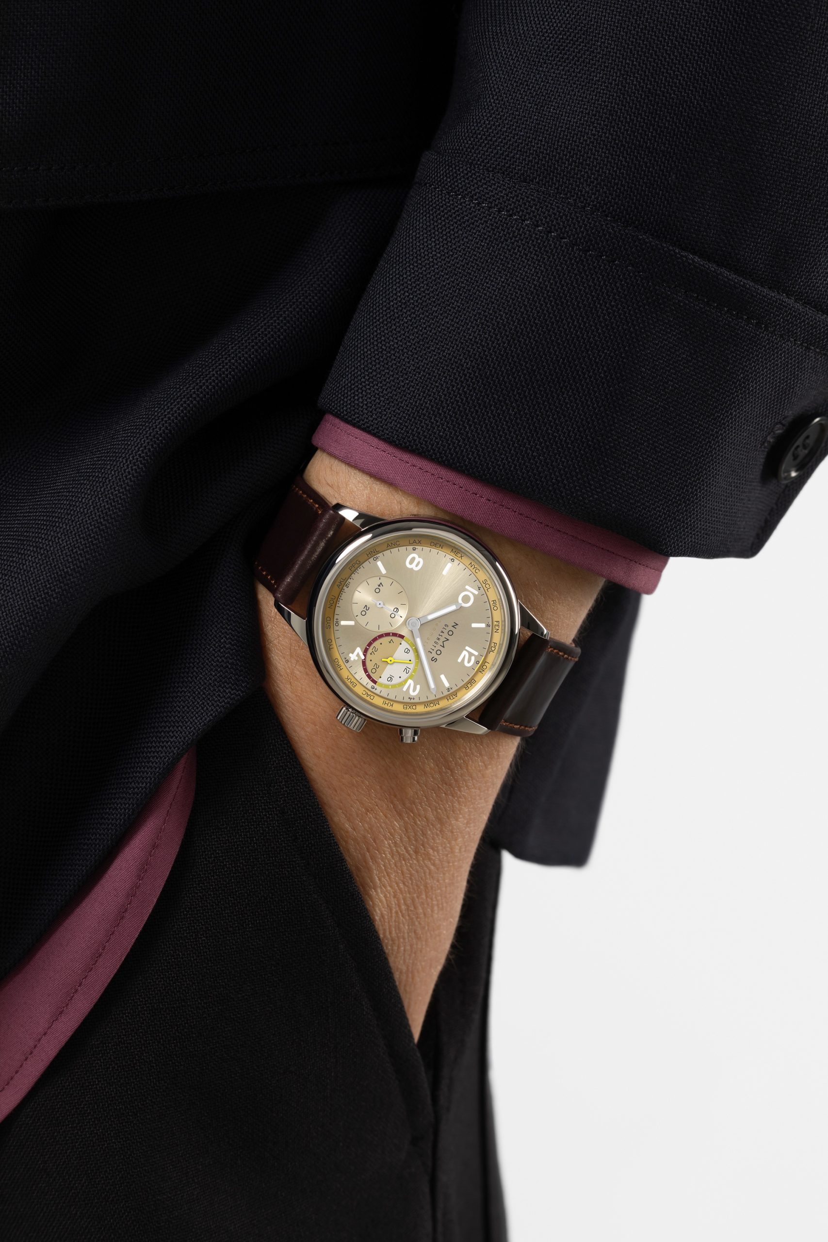 Nomos Glashütte Club Sport neomatik Worldtimer Reverie