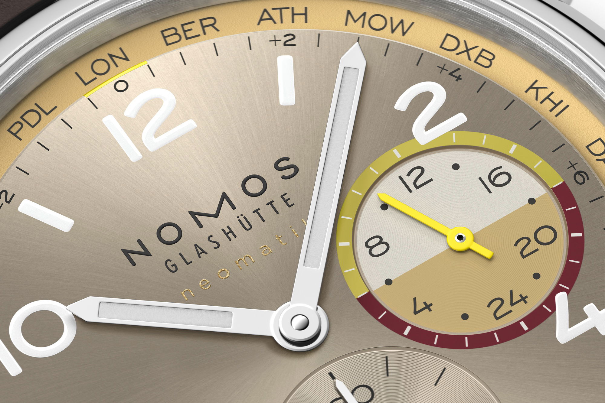 Nomos Glashütte Club Sport neomatik Worldtimer Reverie