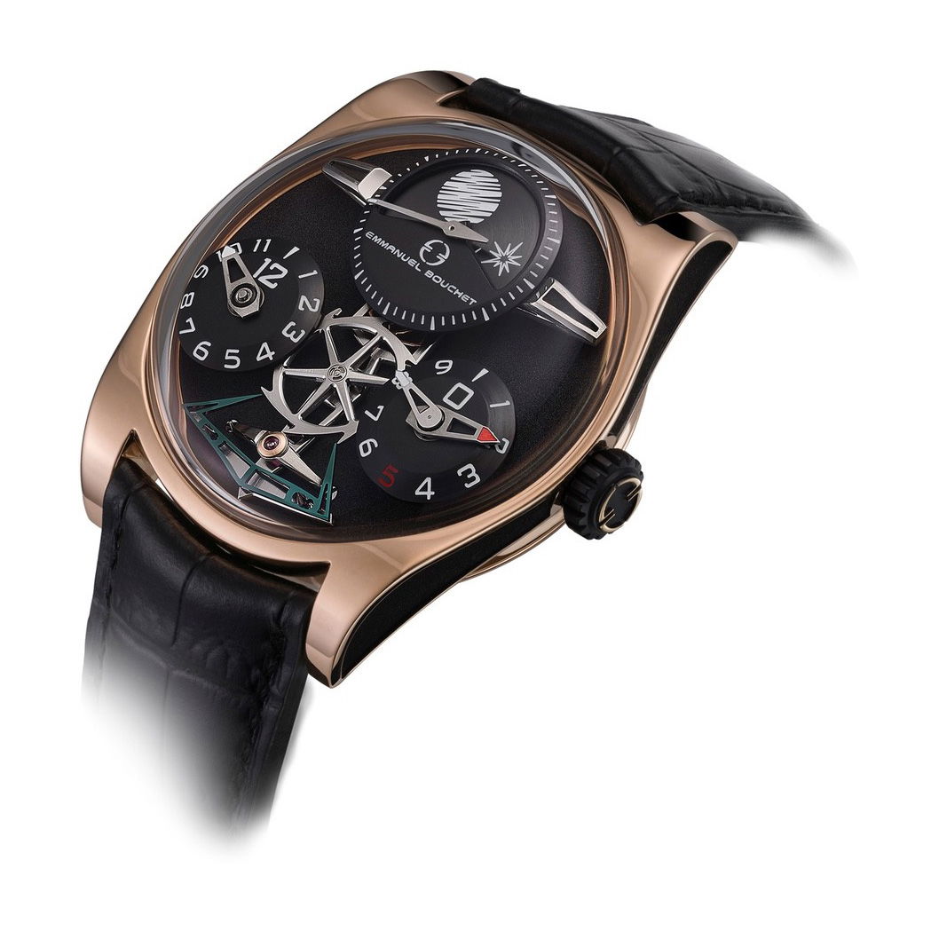 Emmanuel Bouchet Complication One Contrast 4N Gold Black