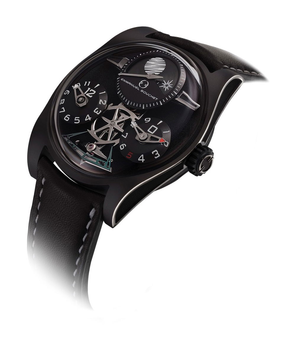 Emmanuel Bouchet Complication One Contrast Black Titanium Black