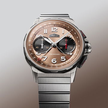 Angelus Chronodate Titanium Moka