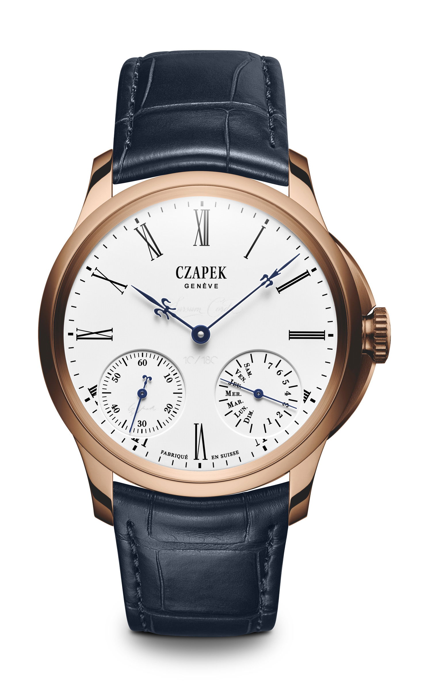 Czapek Quai des Bergues Grand Feu Enamel “Sursum Corda”