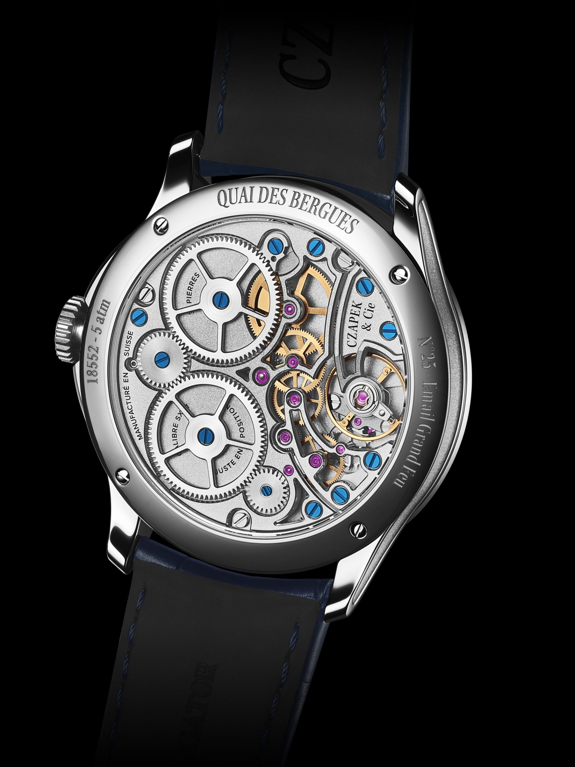 Czapek Quai des Bergues No.25 – Grand Feu Enamel