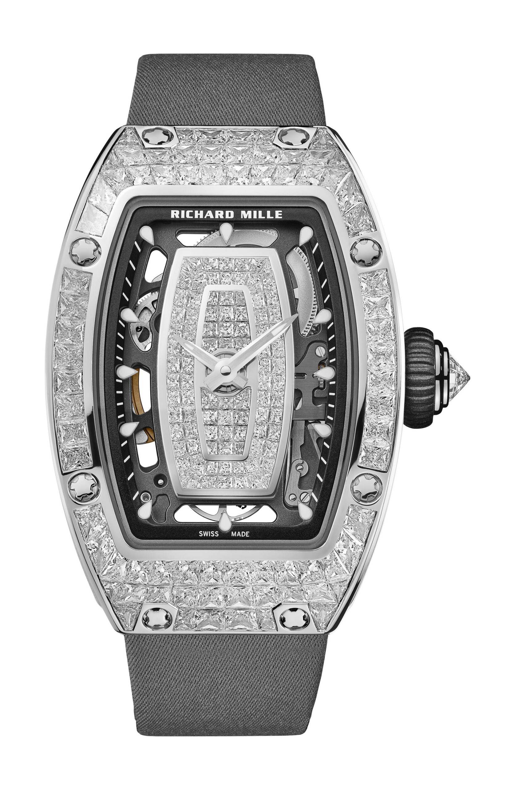 Richard Mille RM 07-01 Automatic Winding White Gold Baguette