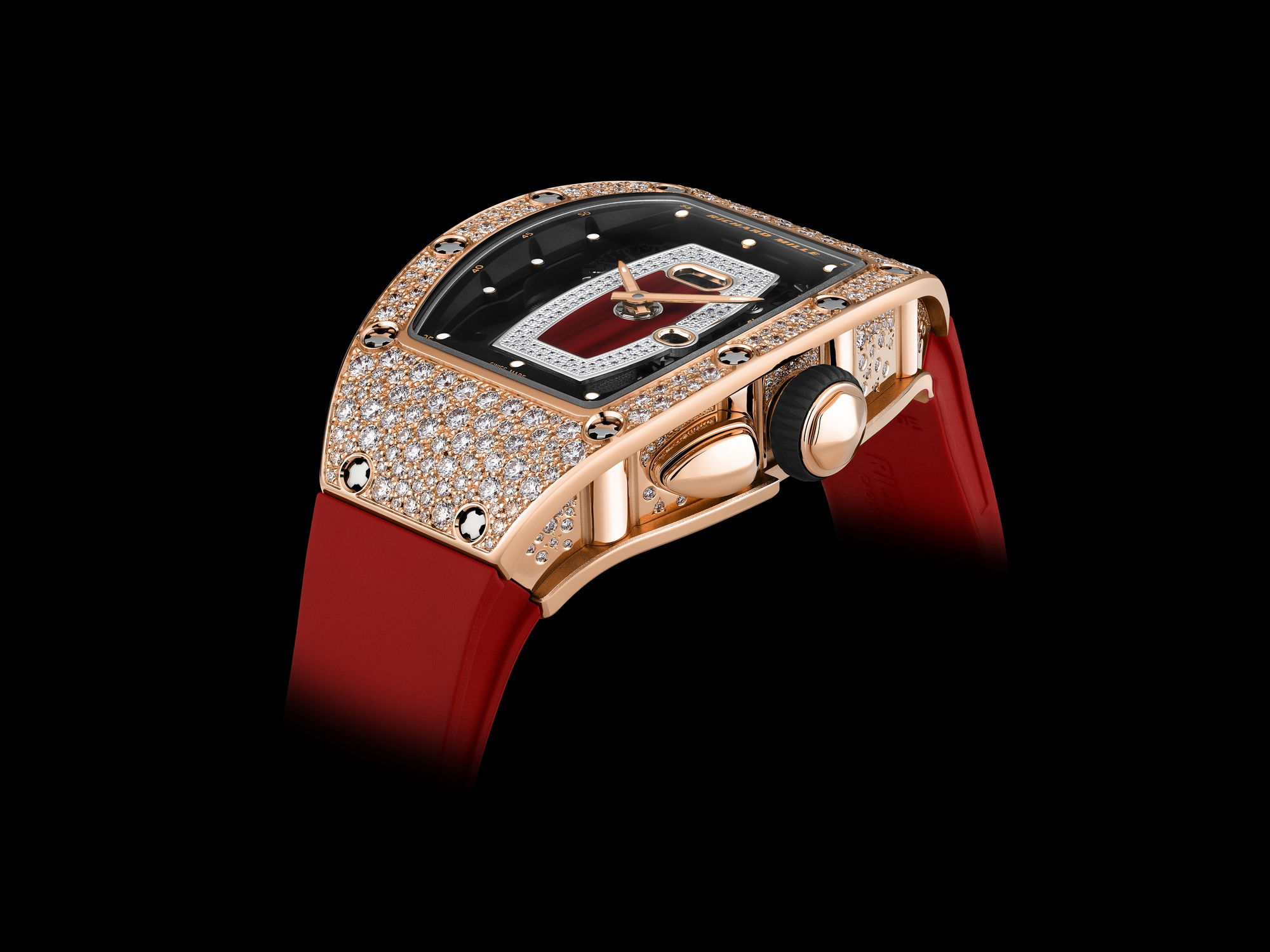 Richard Mille RM 037 Red Gold Snow Set