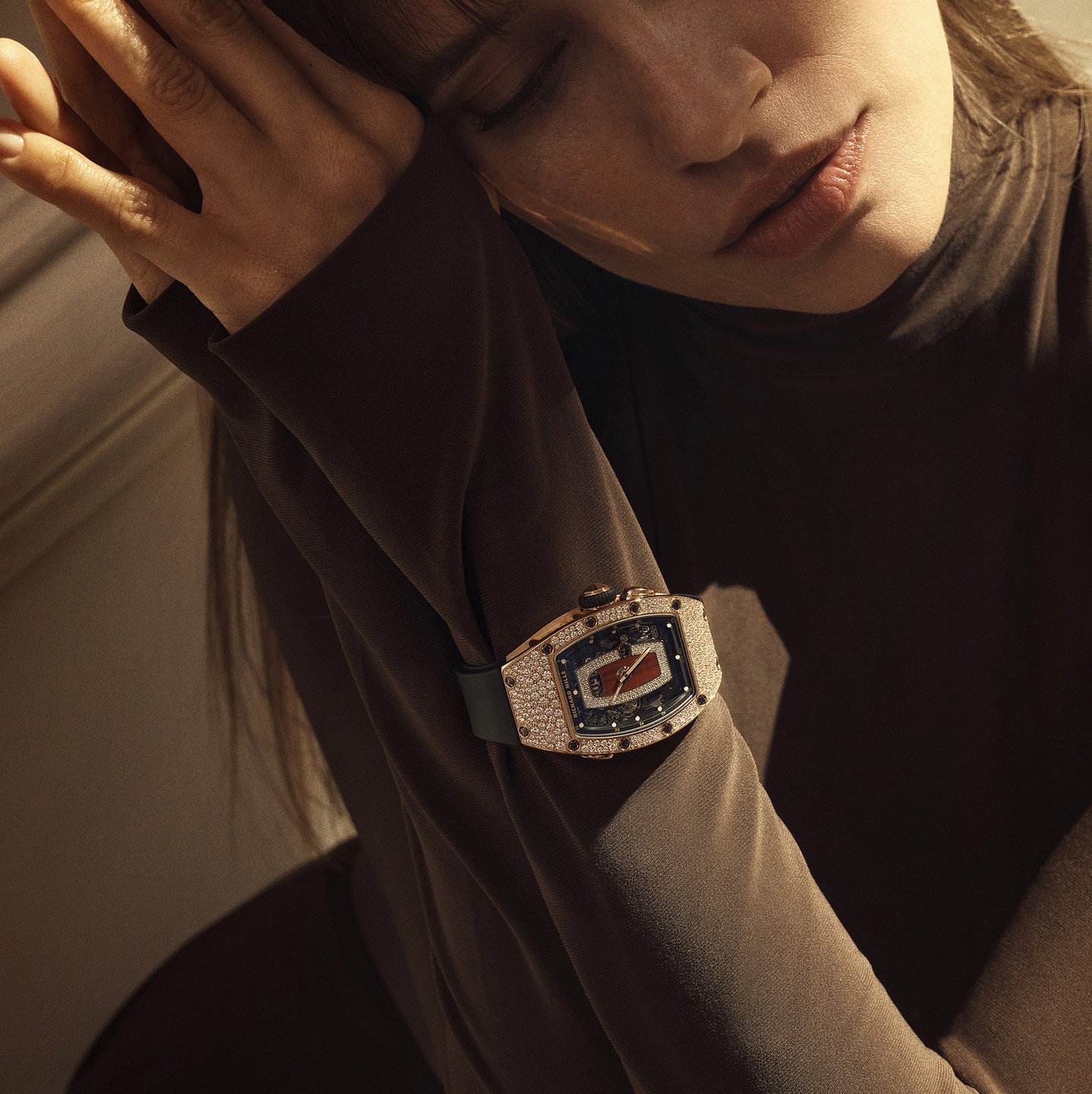 Richard Mille RM 037 Red Gold Snow Set