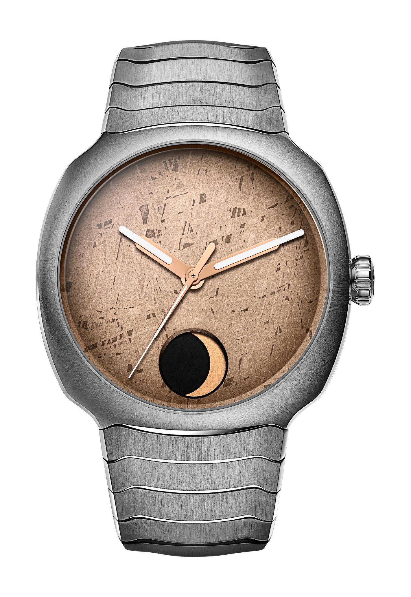 H. Moser & Cie Streamliner Perpetual Moon Concept Meteorite