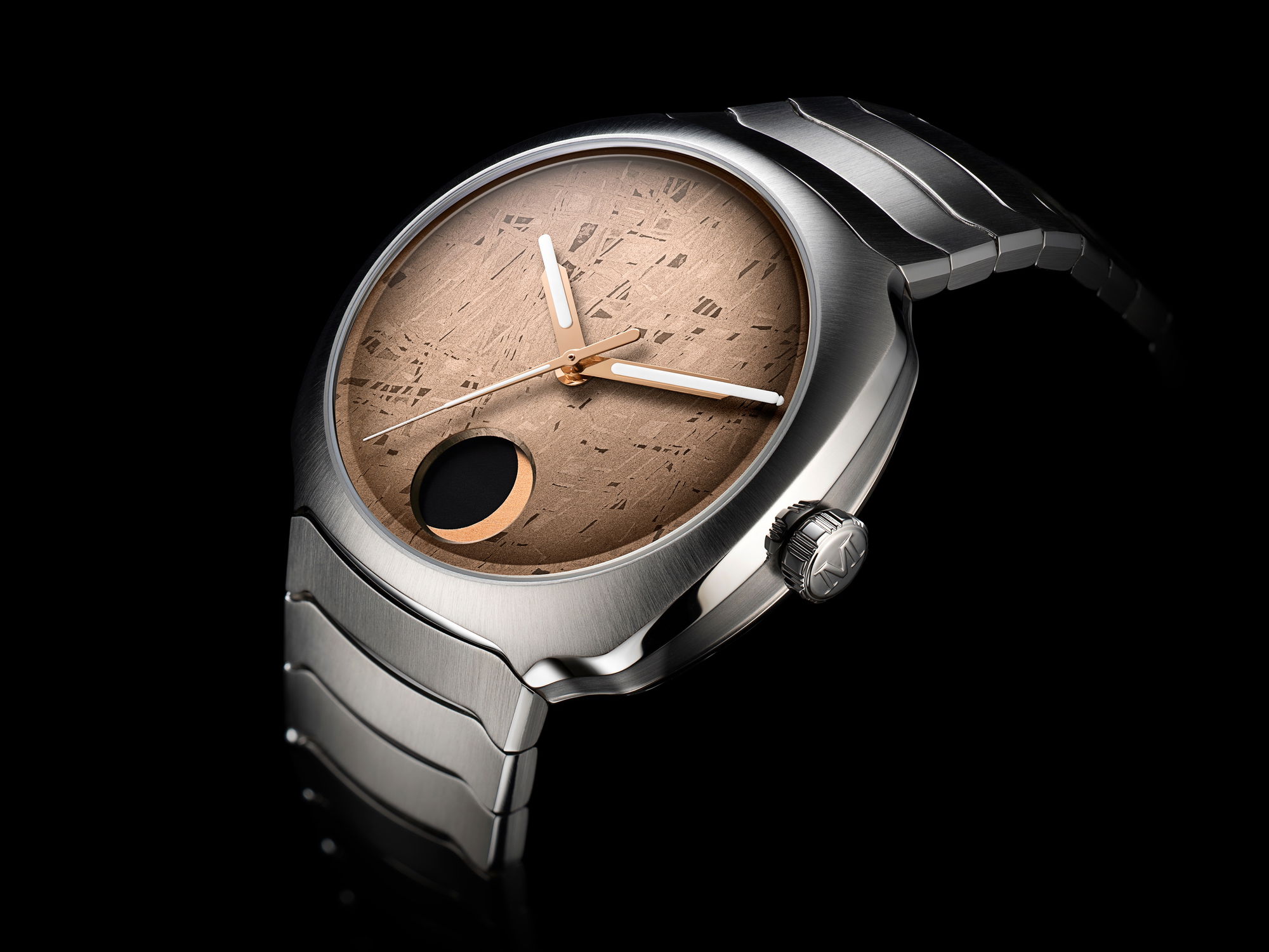 H. Moser &amp; Cie Streamliner Perpetual Moon Concept Meteorite