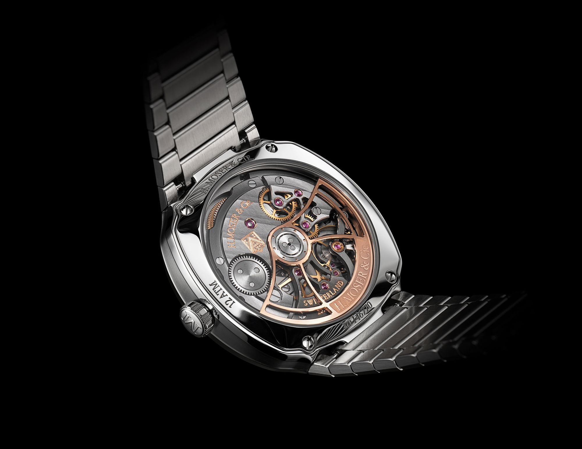 H. Moser &amp; Cie Streamliner Perpetual Moon Concept Meteorite