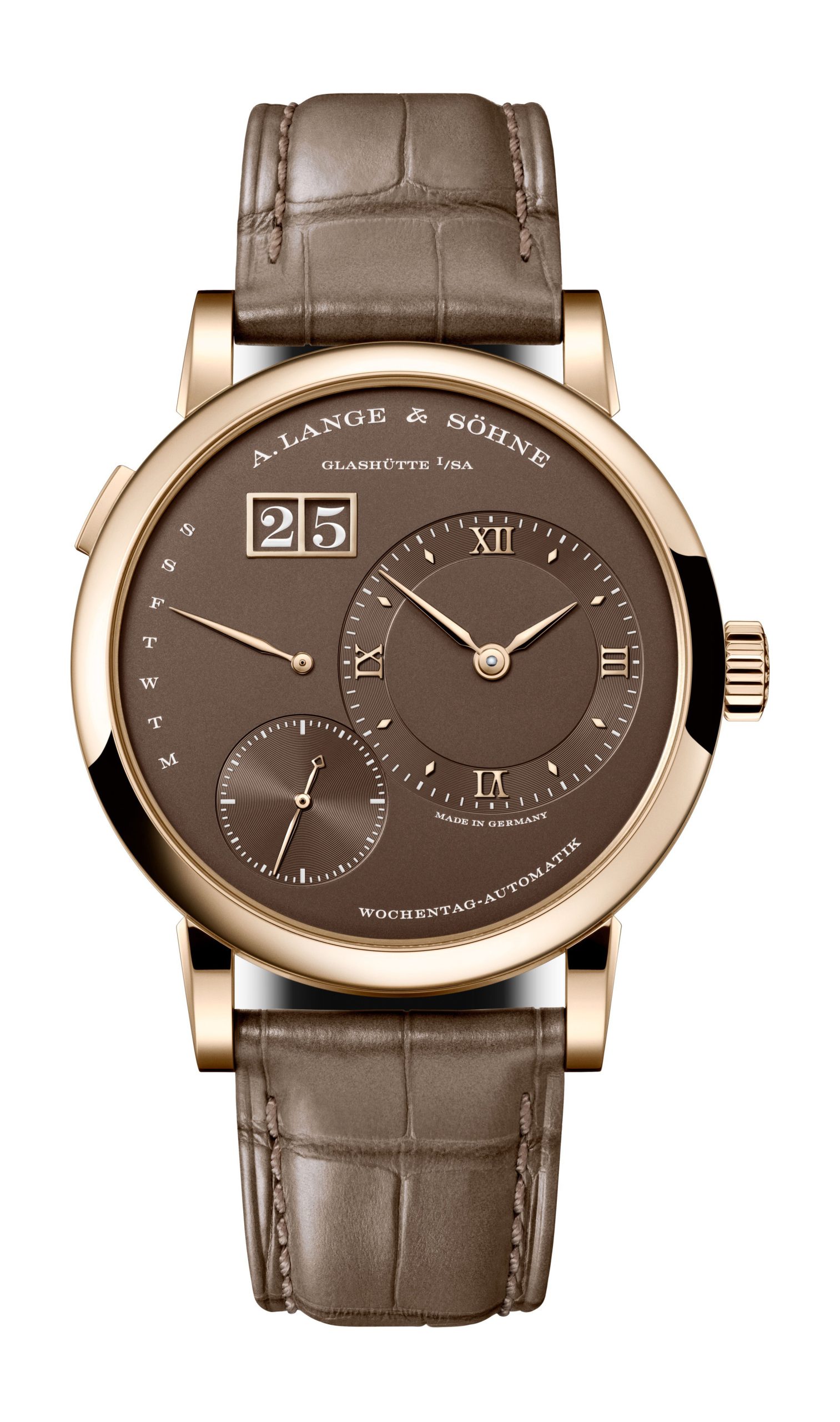 A. Lange &amp; Söhne Lange 1 Daymatic Honeygold
