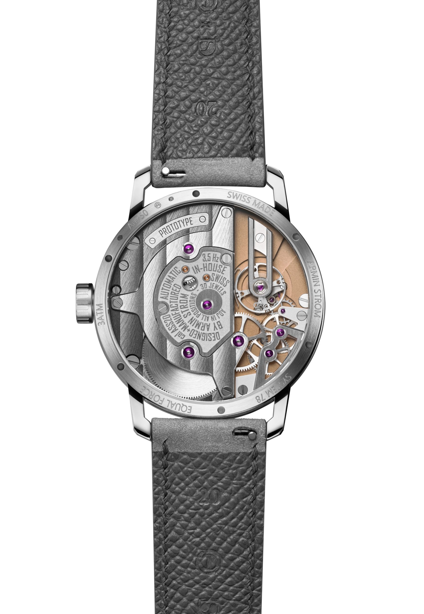 Armin Strom Gravity Equal Force Ultimate Sapphire Salmon