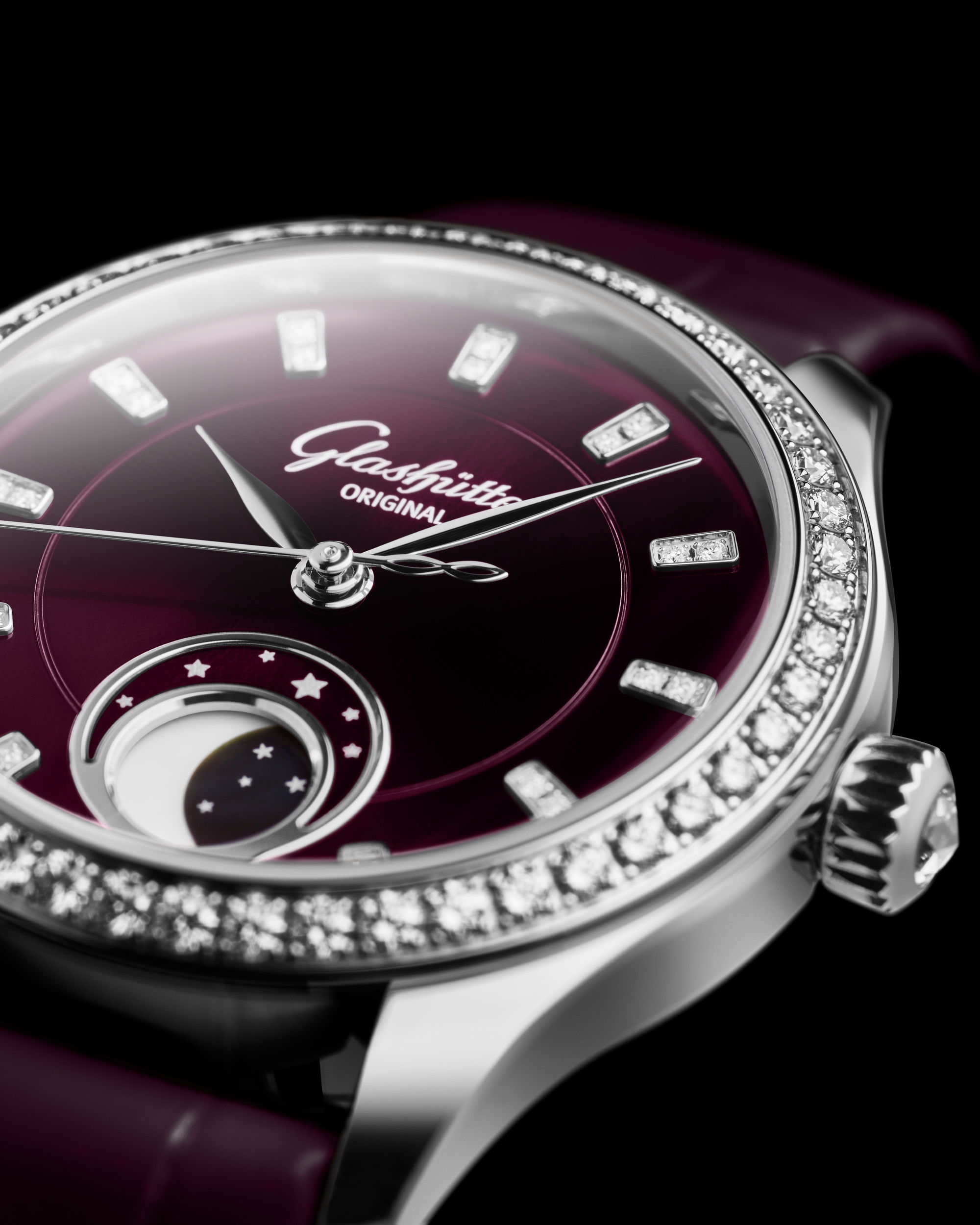 Glashütte Original Serenade Luna Purple Velvet