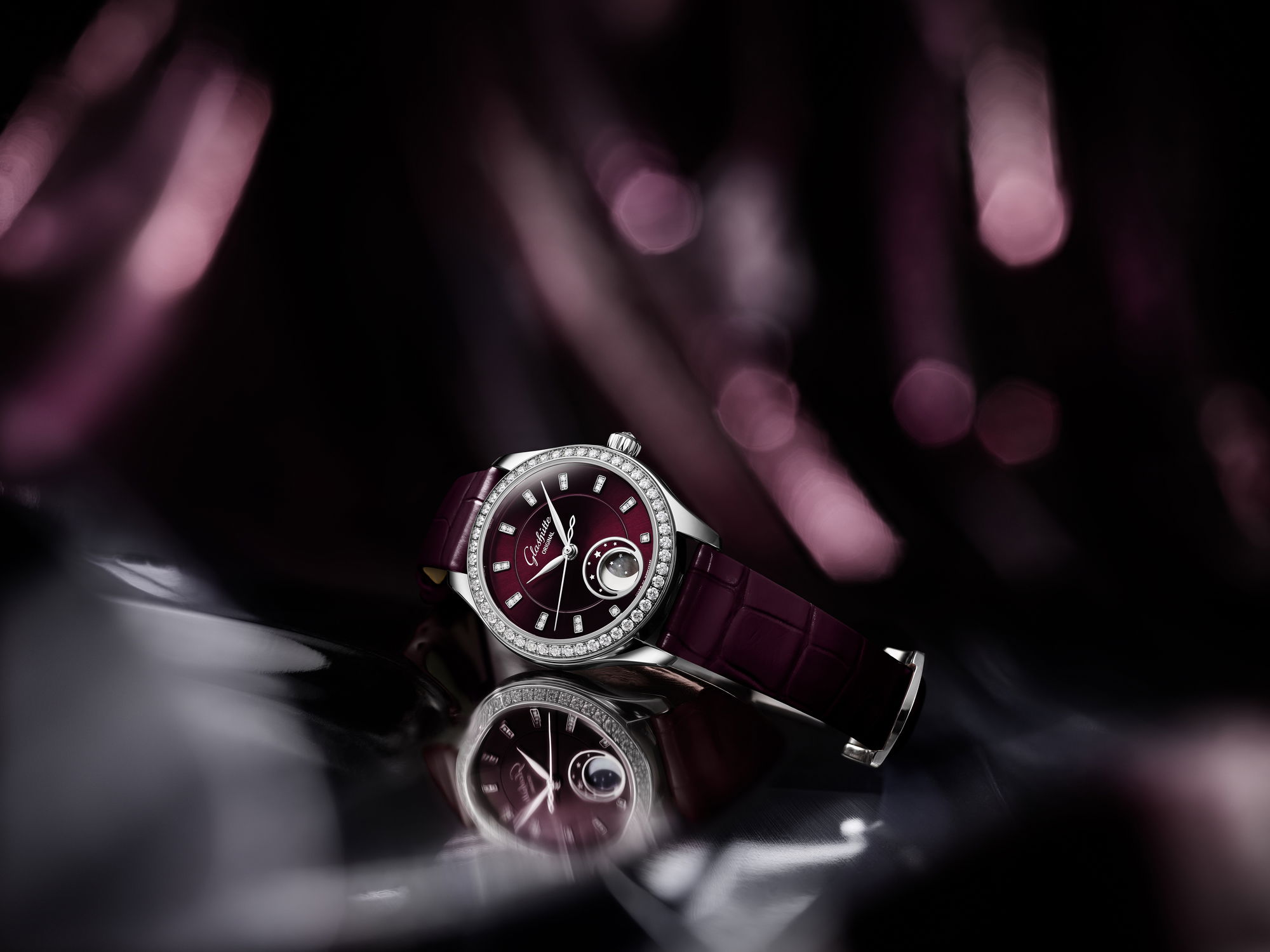 Glashütte Original Serenade Luna Purple Velvet