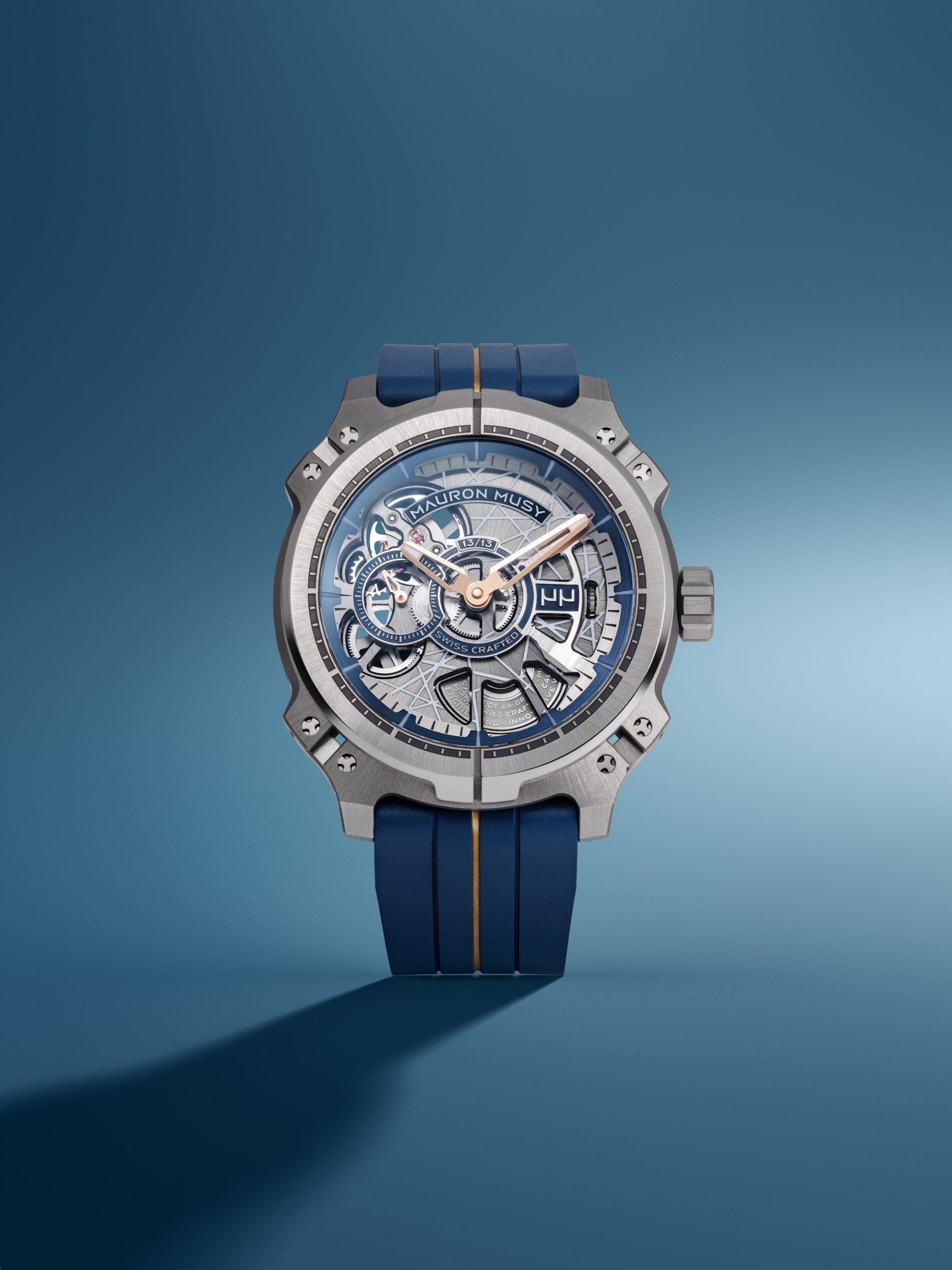 Mauron Musy MU05 Blueprint Titanium Skeleton