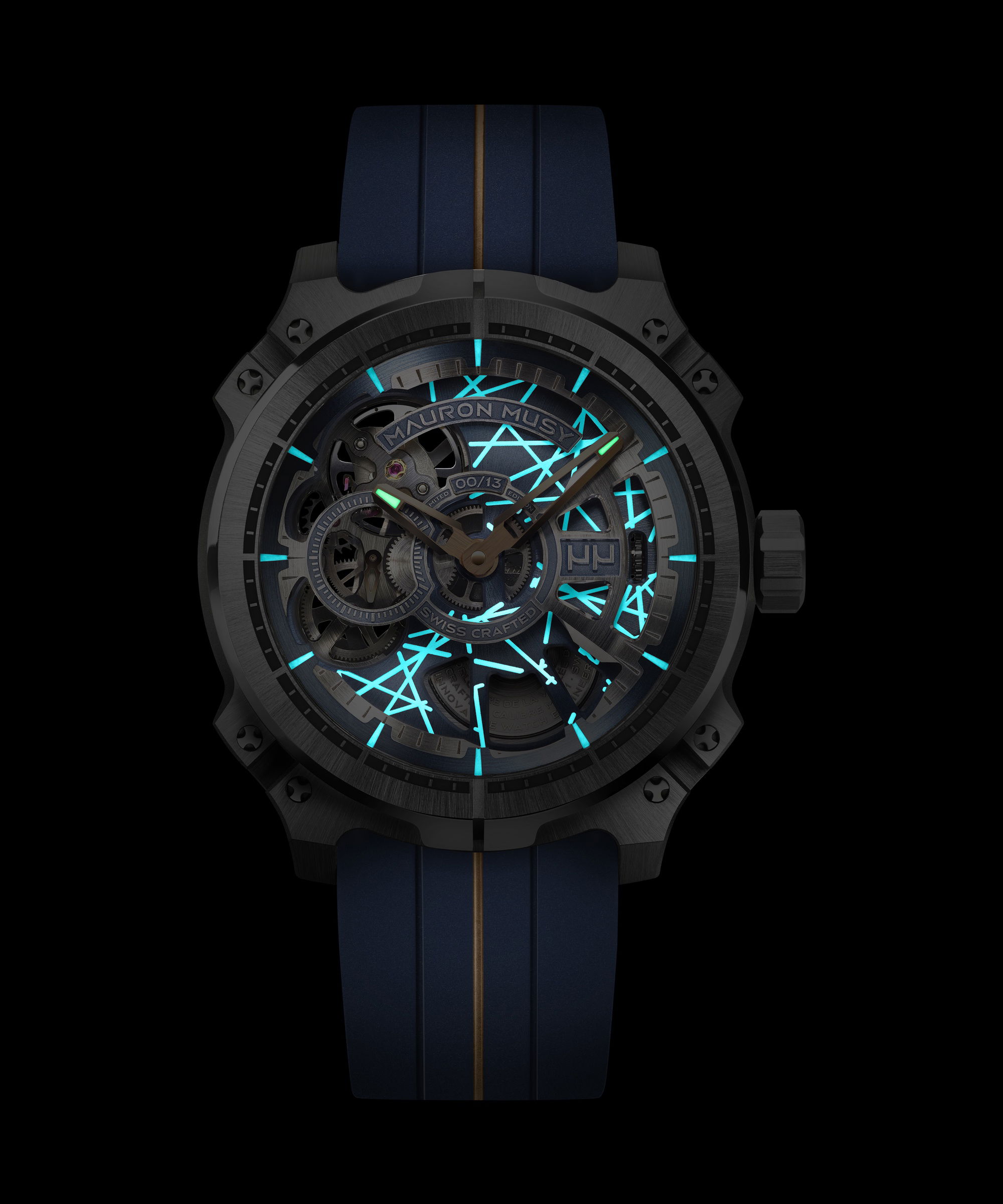 Mauron Musy MU05 Blueprint Titanium Skeleton