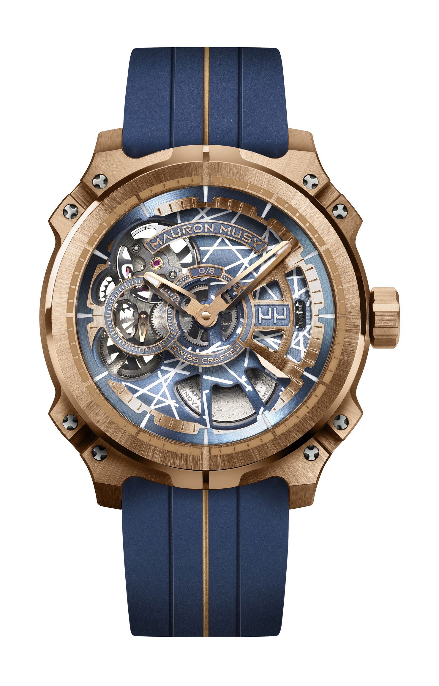 Mauron Musy MU05 Blueprint Hard Gold Skeleton