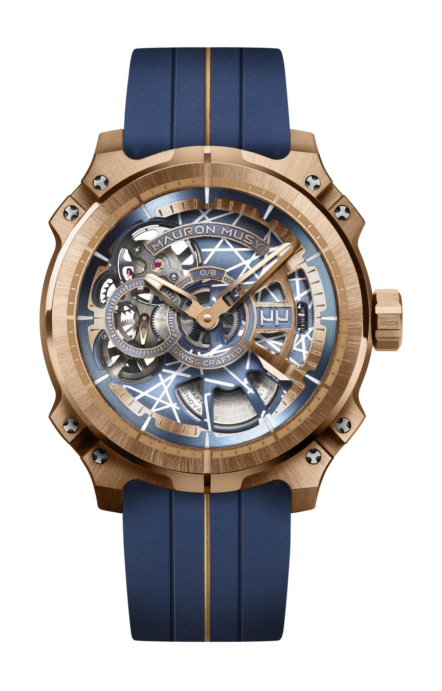 Mauron Musy MU05 Blueprint Hard Gold Skeleton